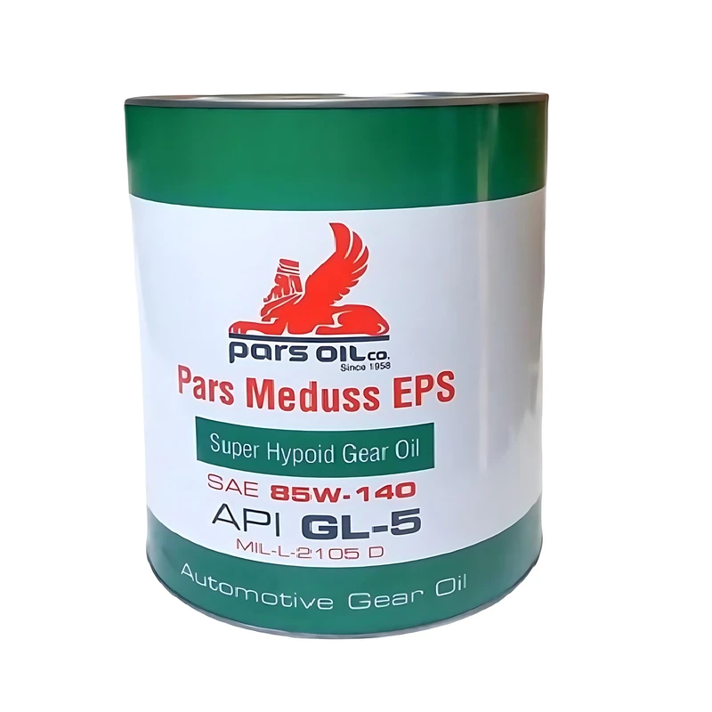 روغن گیربکس نفت پارس مدل مدوس ای پی اس مدل EPS 85W140-GL5 حجم 3.785 لیتر