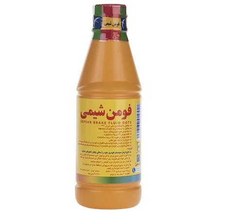 روغن ترمز خودرو کاسپین مدل Dot 3 حجم 250 میلی‌ لیتر مناسب برای رانا